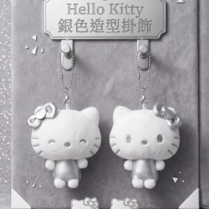 Hello Kitty 銀色造型掛飾 2908