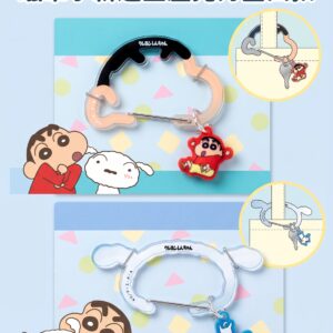 蠟筆小新造型壓克力登山扣