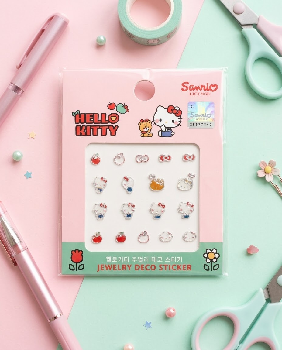Hello Kitty 裝飾貼紙 2778
