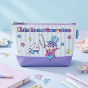 蠟筆小新 x Gomachan 聯名拉鍊收納包 1498