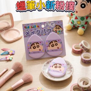 蠟筆小新粉撲2個 2915