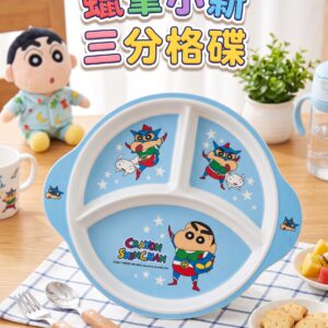 蠟筆小新三分格碟
